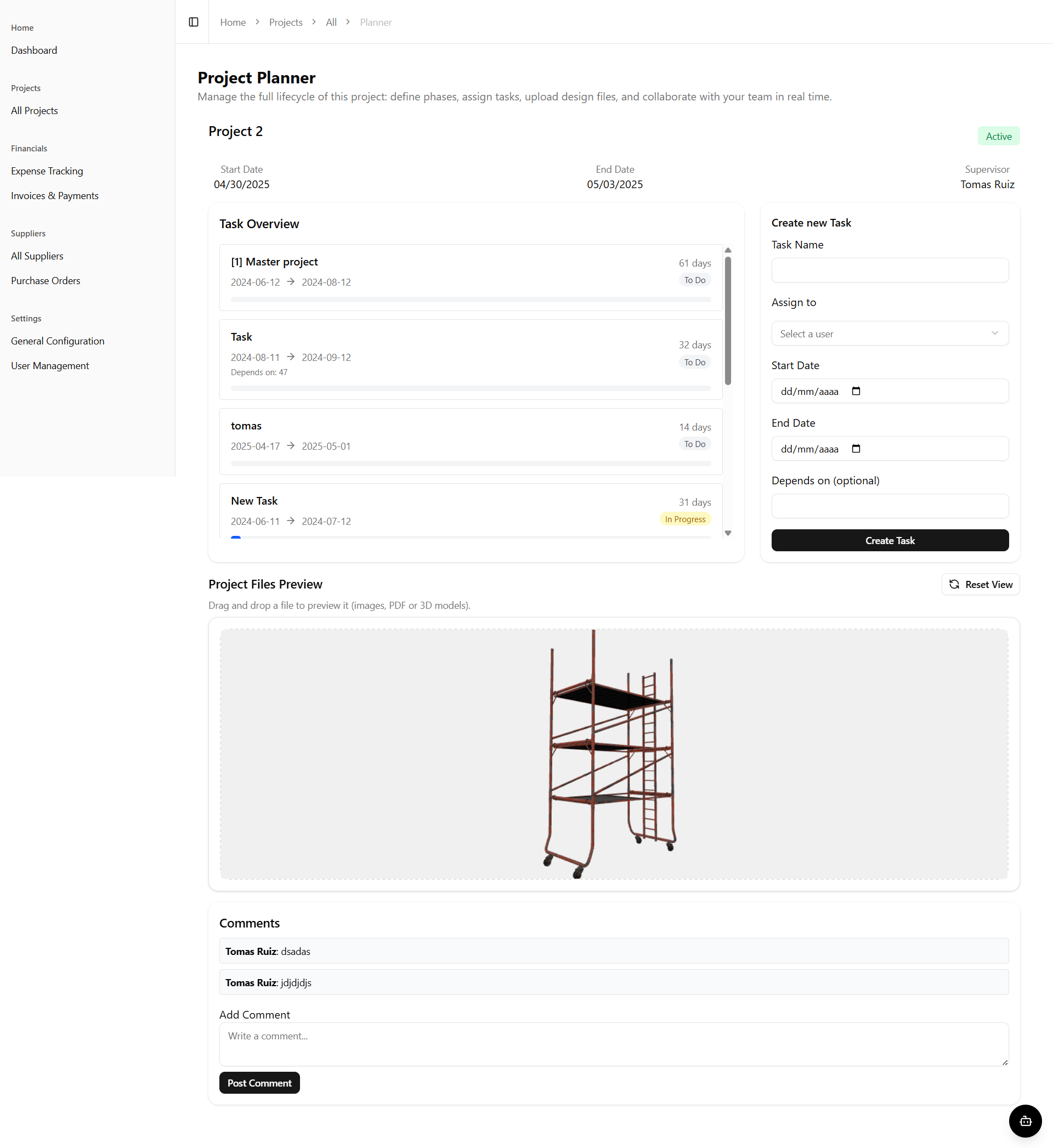 Project Planner